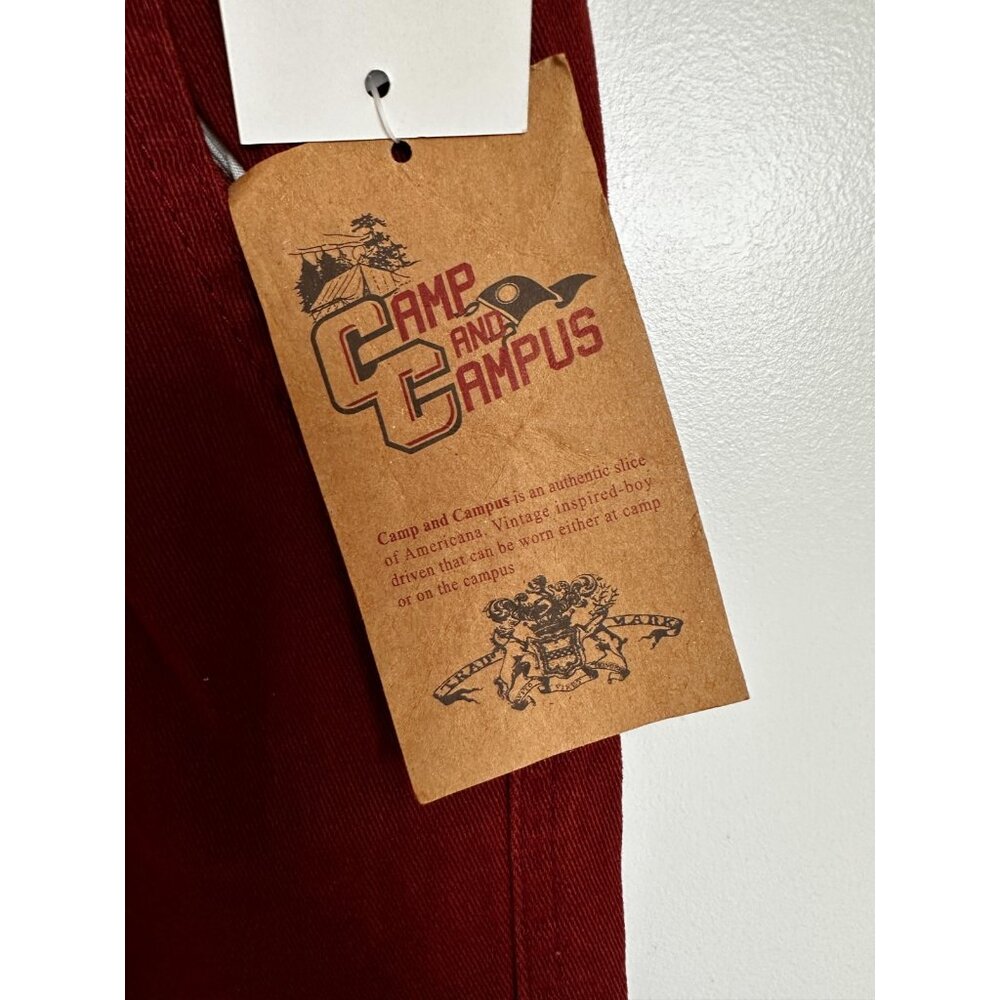 CAMP AND CAMPUS Boy Sz S ( 8 ) Cargo Pants Drawstring NWT Brown - Picture 5 of 9